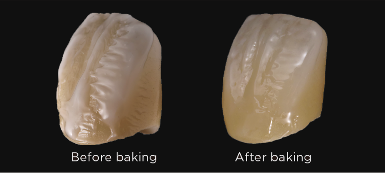 Example of buildup of Build Paste